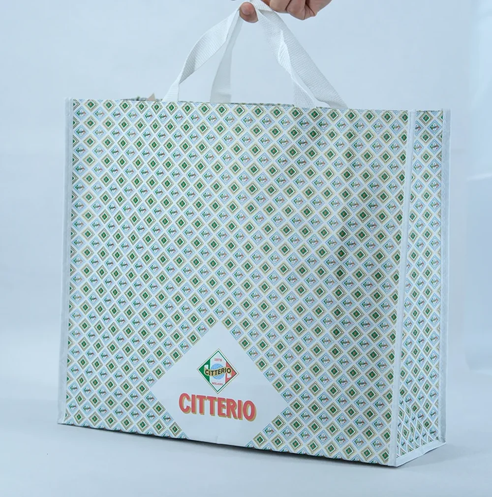 Heavy duty PP woven Shopping bags for promotion - ADG-1725 - Detail