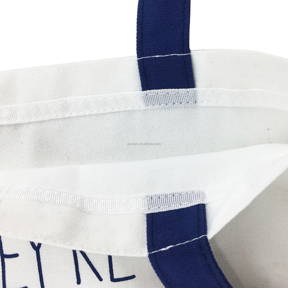 Wholesale Custom Reusable High Quality Cotton Shopping Bags organic cotton canvas tote bag - CT23A033 - Detail