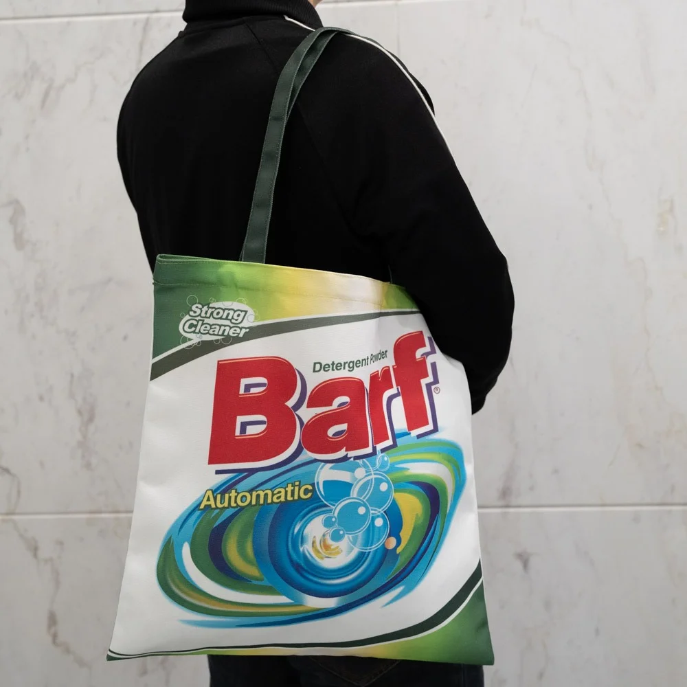 Multicolor Tote canvas bag with sublimation printing - CT23R009 - Detail