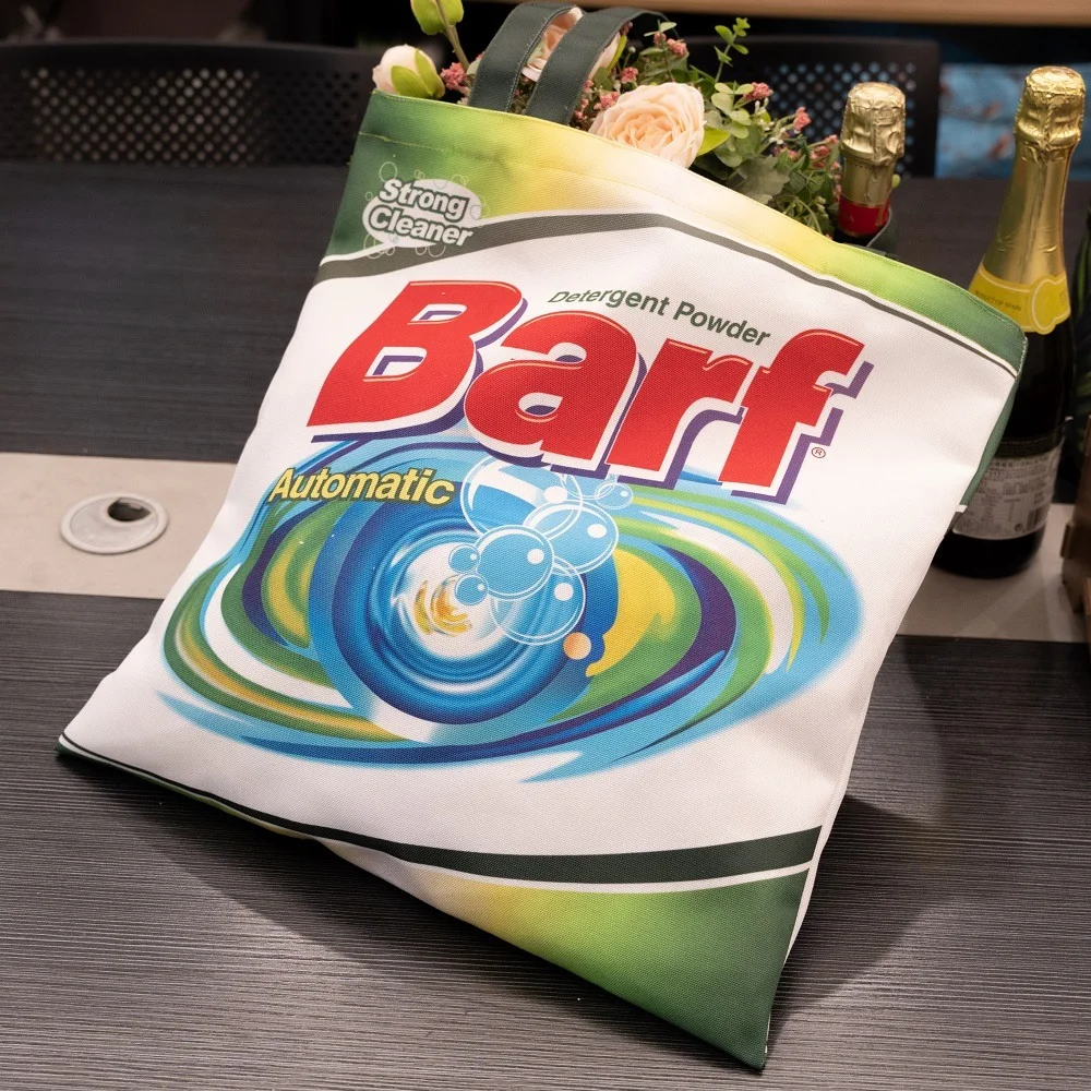 Multicolor Tote canvas bag with sublimation printing - CT23R009 - Detail
