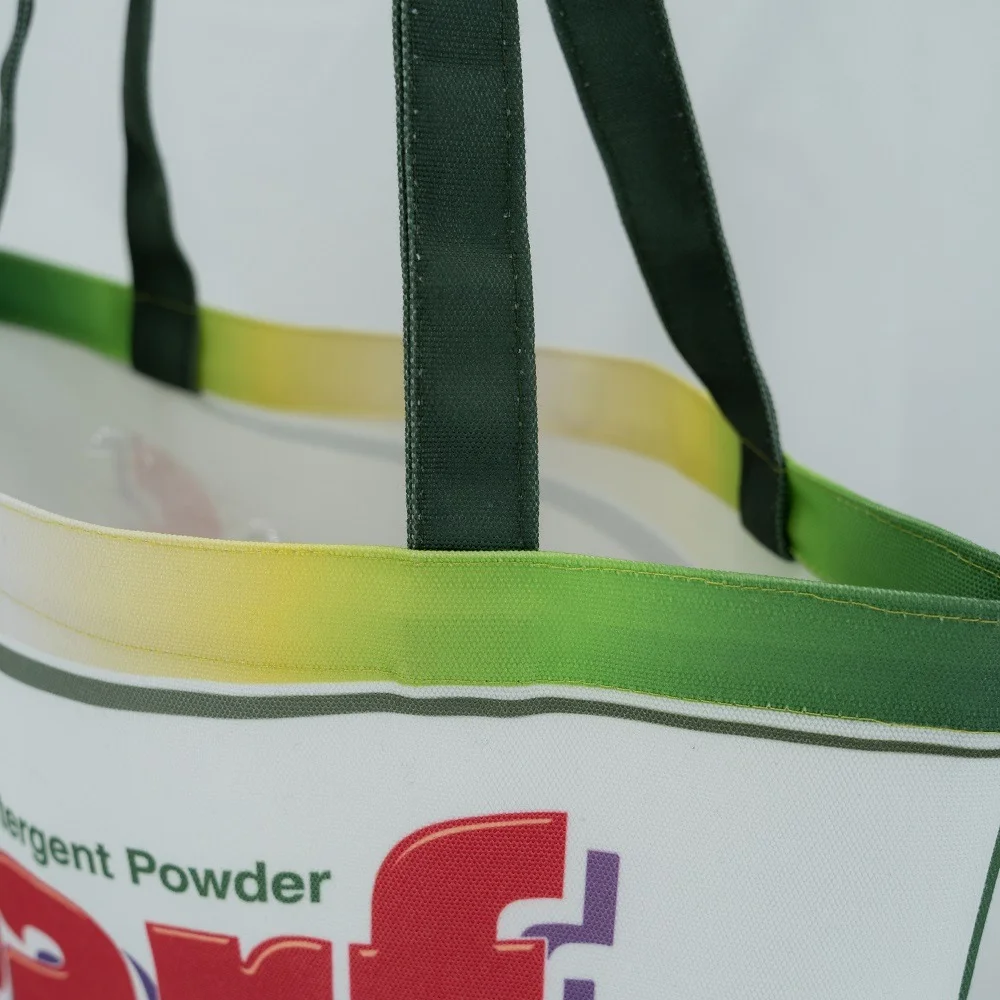 Multicolor Tote canvas bag with sublimation printing - CT23R009 - Detail