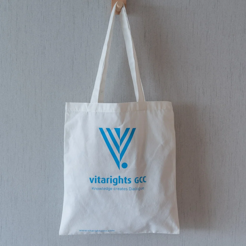 Promotion thin cotton canvas tote bag - CT23R013