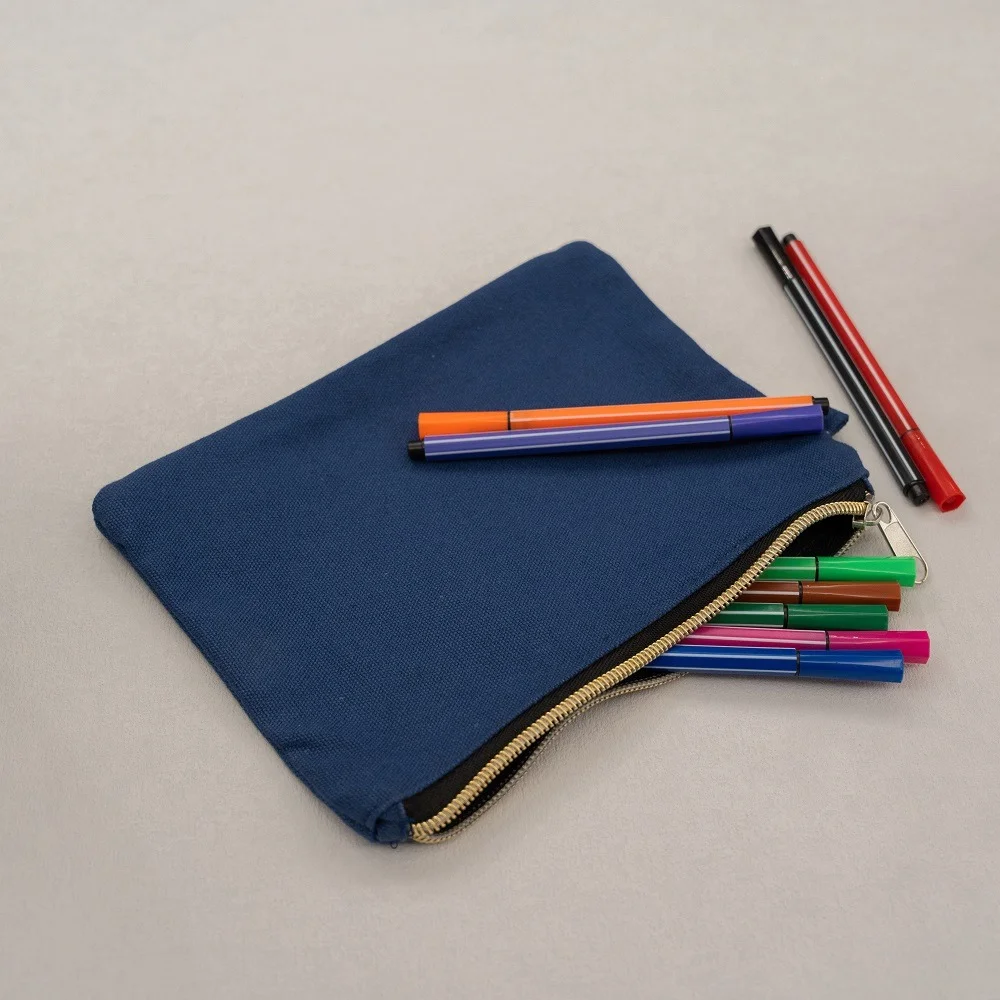Custom Eco-friendly Cotton Makeup Bag - CT23R017 - Detail