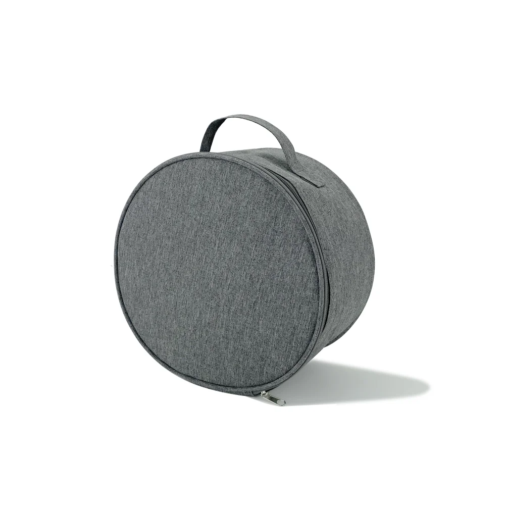 Custom logo folding electric fan handbag multifunctional portable travel cosmetics storage bag portable round storage bag - FD-24603 - Detail
