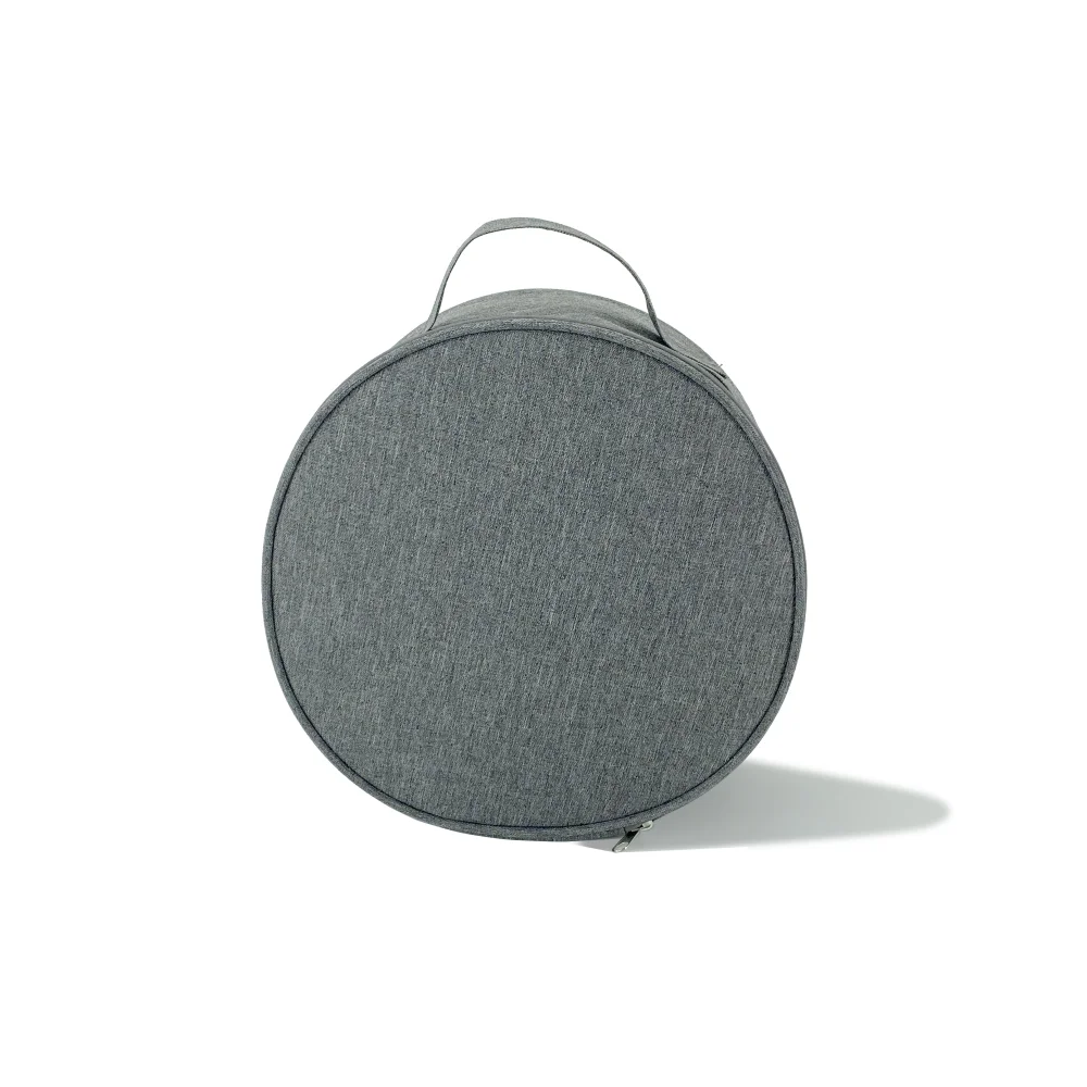 Custom logo folding electric fan handbag multifunctional portable travel cosmetics storage bag portable round storage bag - FD-24603 - Detail