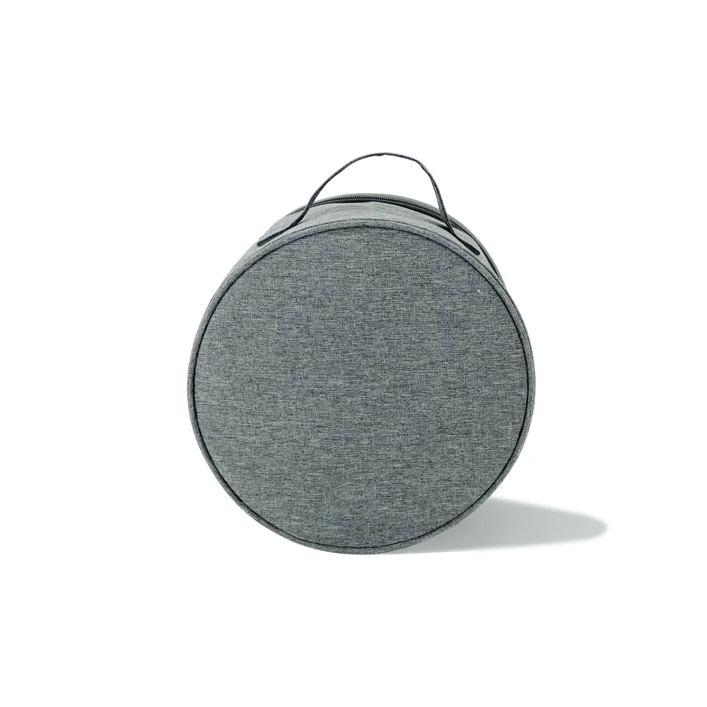 Custom logo folding electric fan handbag multifunctional portable travel cosmetics storage bag portable round storage bag - FD-24603 - Detail