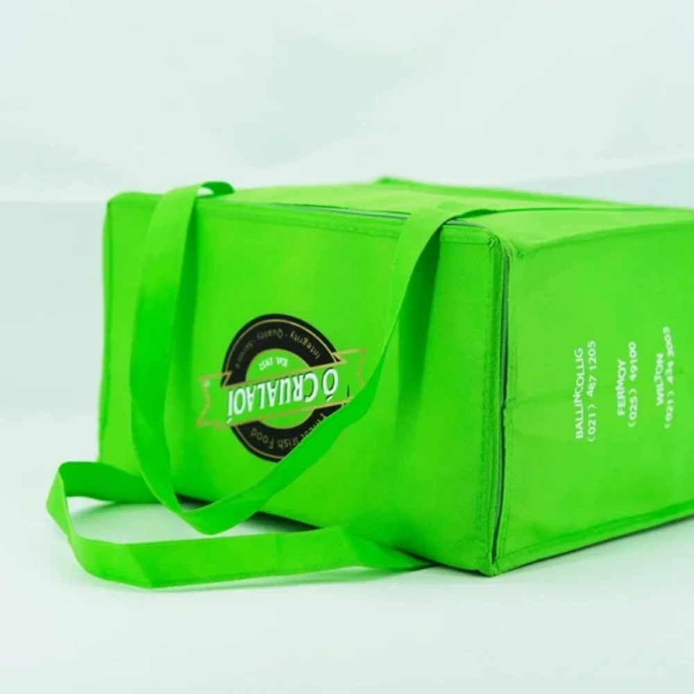 Picnic Beer Ice Bag Promotional Isothermal Non Woven Cooler Lunch Bag Cheapest Reusable Outdoor Insulated Food Custom Size Free - ICE-2102 - Detail