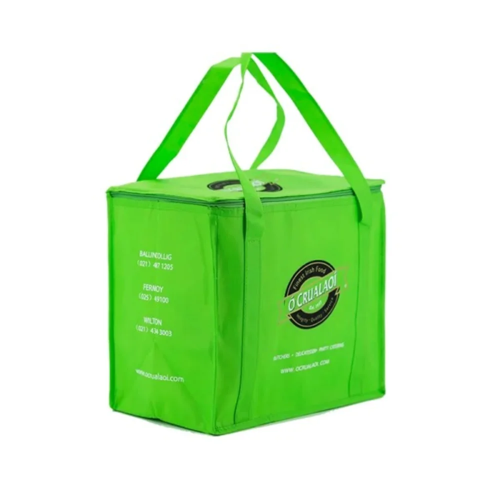 Picnic Beer Ice Bag Promotional Isothermal Non Woven Cooler Lunch Bag Cheapest Reusable Outdoor Insulated Food Custom Size Free - ICE-2102