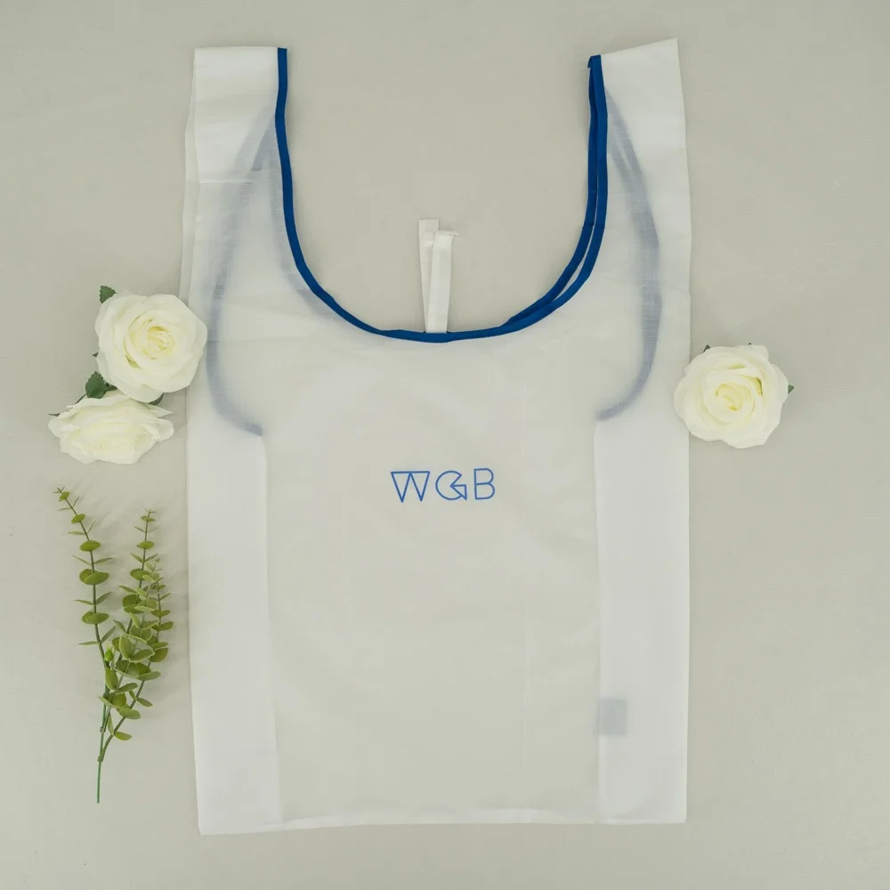 High quality sport reflective strip customized portable polyester drawstring backpack bag - JR22PE07 - Detail