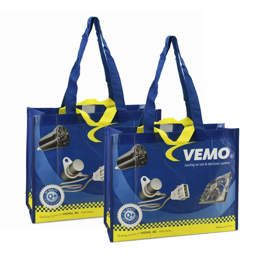 Eco-friendly custom grocery reusable rpet with matte lamination shopping bag - JR22PT04 - Detail