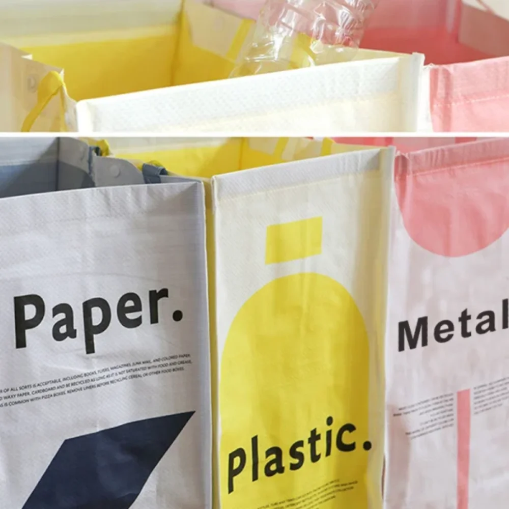 Korea cute design recycled plastic garbage bags hdpe with 100% recycled material - JR22WG04 - Detail
