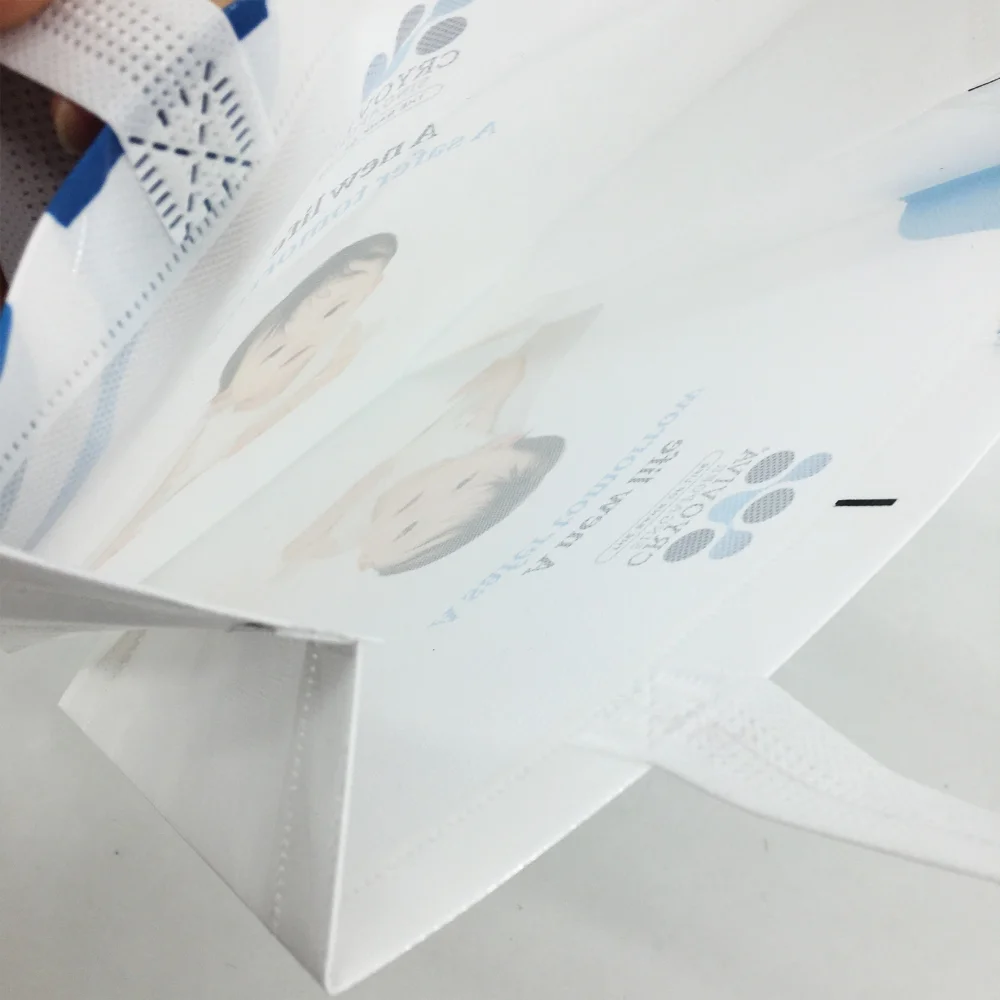 Customized Design Eco Friendly Reusable promotional pp non woven Tote bag for Promotional - JR23-UL01 - Detail