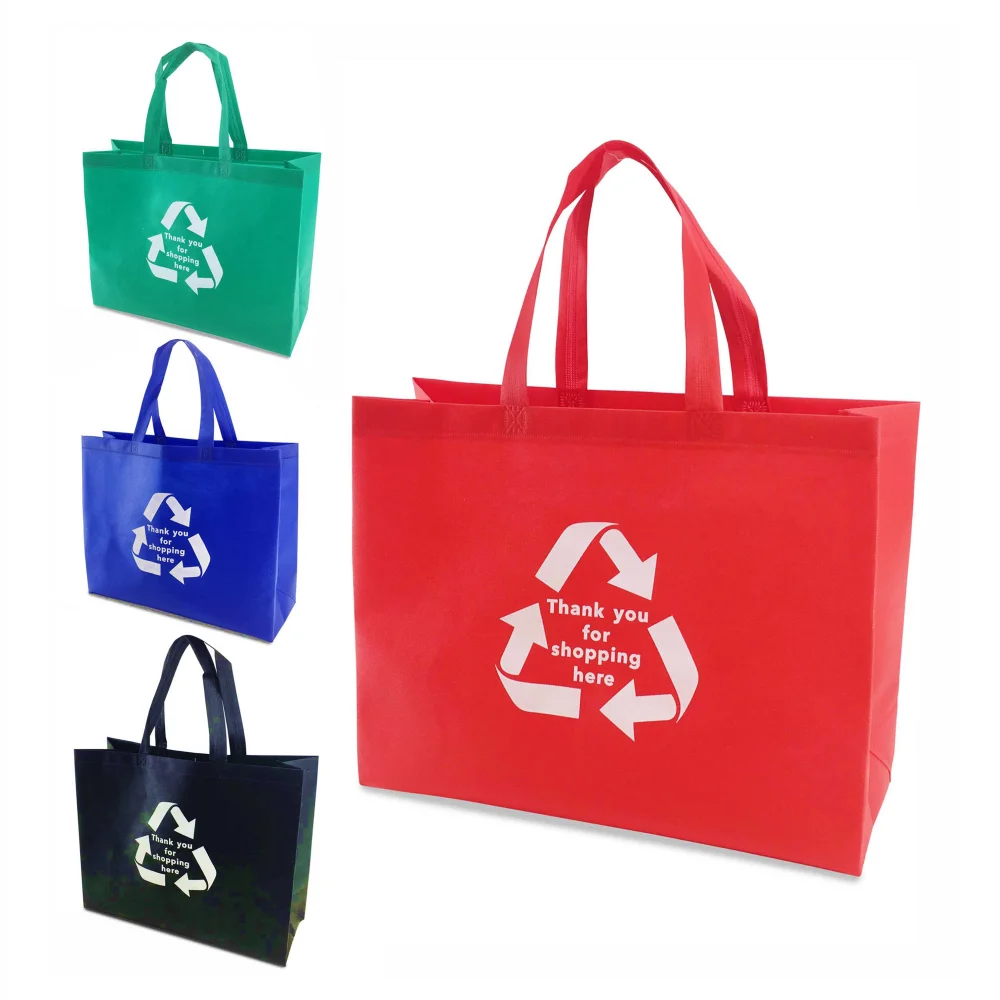 Hot sale Custom Printed Heat Seal reusable shopping manufacturer pp non woven bag for supermarket - JR23-UL02