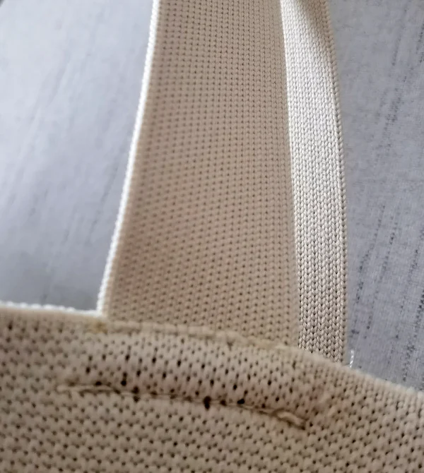 large capacity Reusable Casual Color cat design Shopping Bags Checkered Crochet Knitting Tote Bag Knit Tote Bag For Women - KT-S08 - Detail