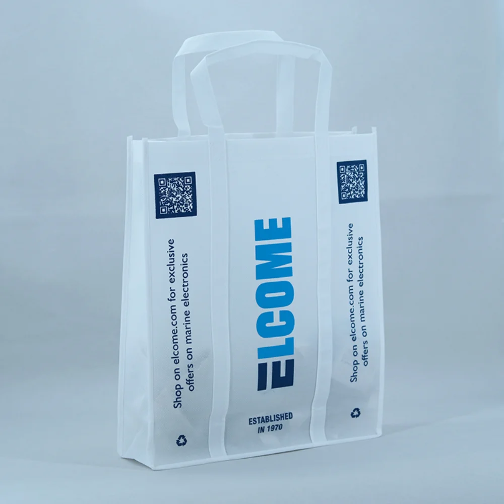 Durable capacity 100gsm white non woven Grocery bags - NWG-2274