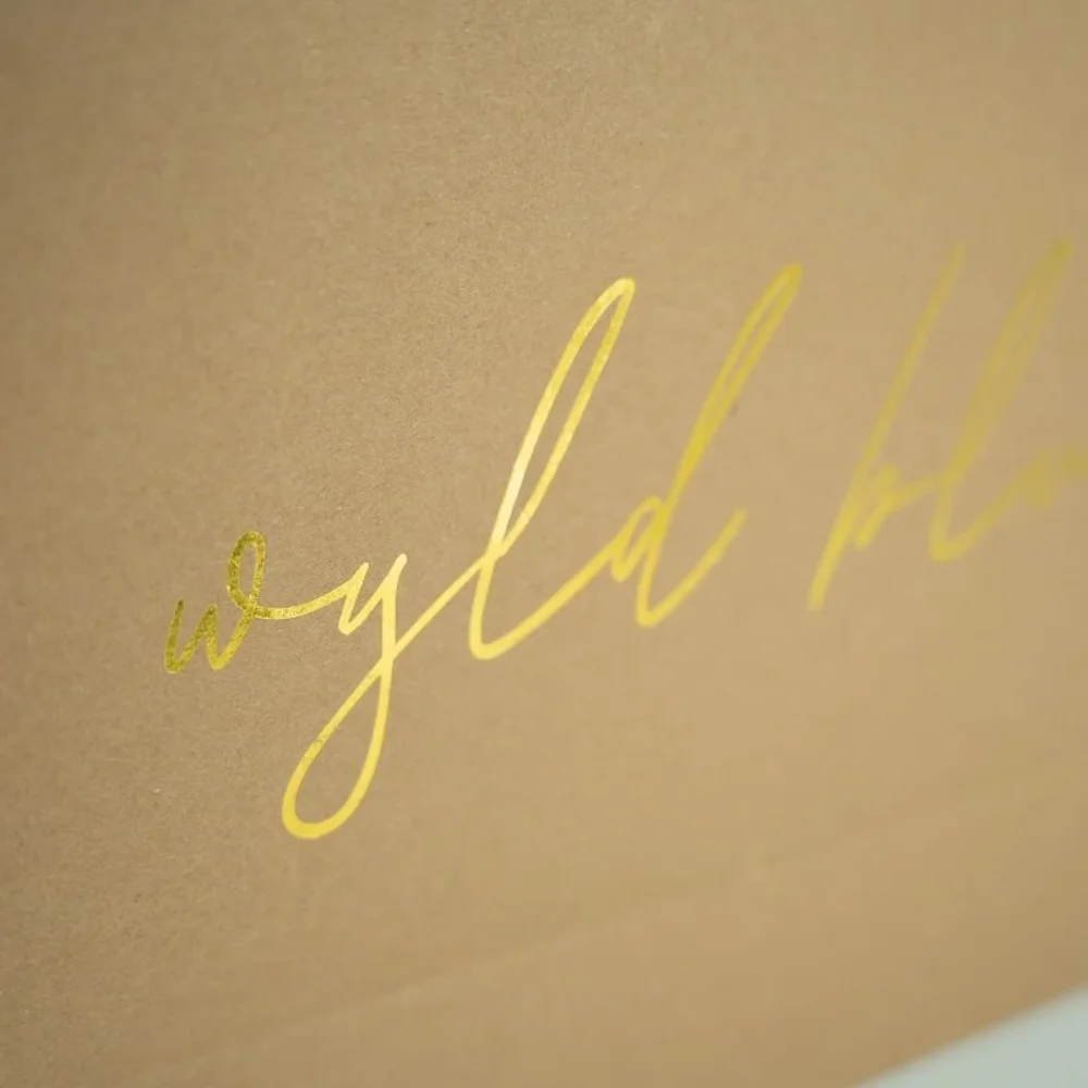 Sophisticated Elegant Paper Bags; Green Packaging Choices - PA23R001 - Detail