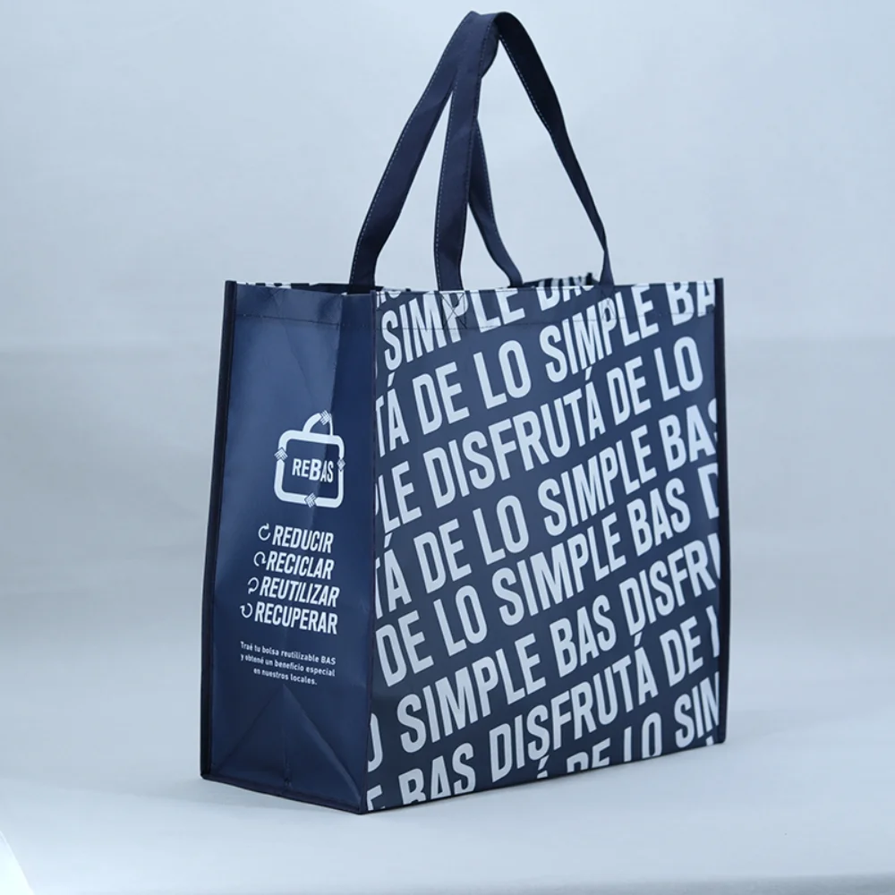 New Brand laminated non woven tote bags for supermarket - PNWG-2262