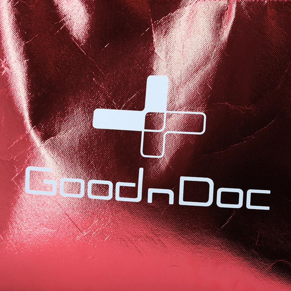 Fashion Red Metallic laminated non woven laminated bags for shopping - PNWG-2324 - Detail