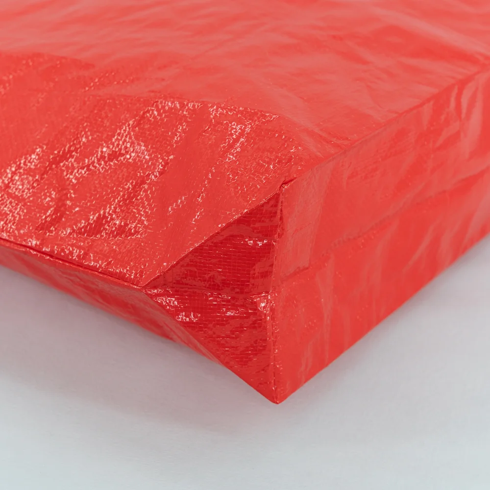 Low moq customized logo laminated PP woven shopping bags - PTA-2302 - Detail