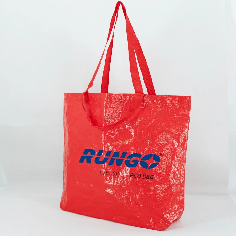 Low moq customized logo laminated PP woven shopping bags - PTA-2302