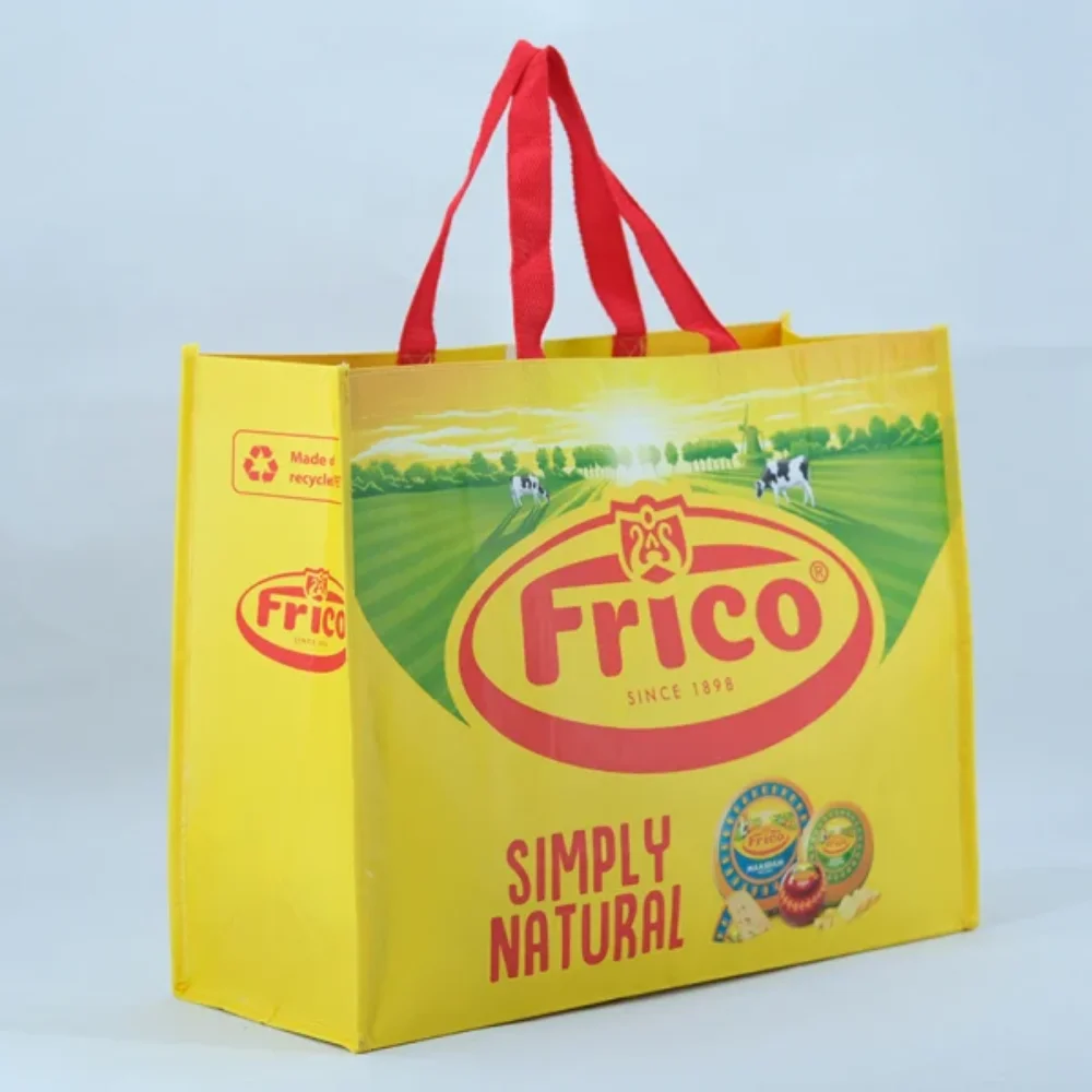 Fashion Recycled PET Non woven Shopping bags for promotion - PTG-2110