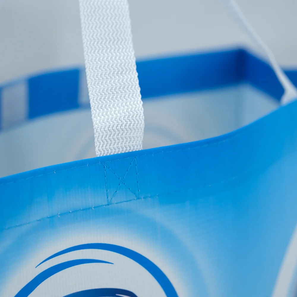 Fashion Recycled PET Non woven Shopping bags for promotion - PTG-2210 - Detail