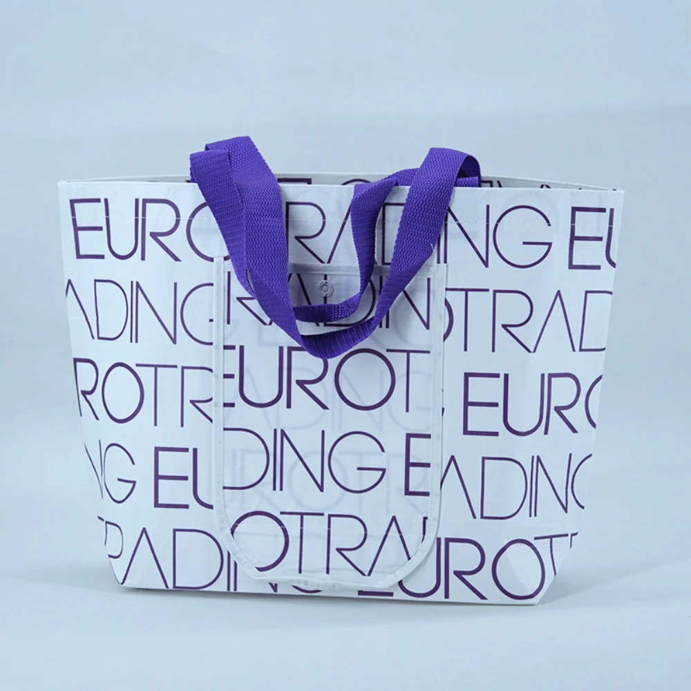 Fashion Foldable Recycled PET Non woven bags for promotion - PTG-2248 - Detail