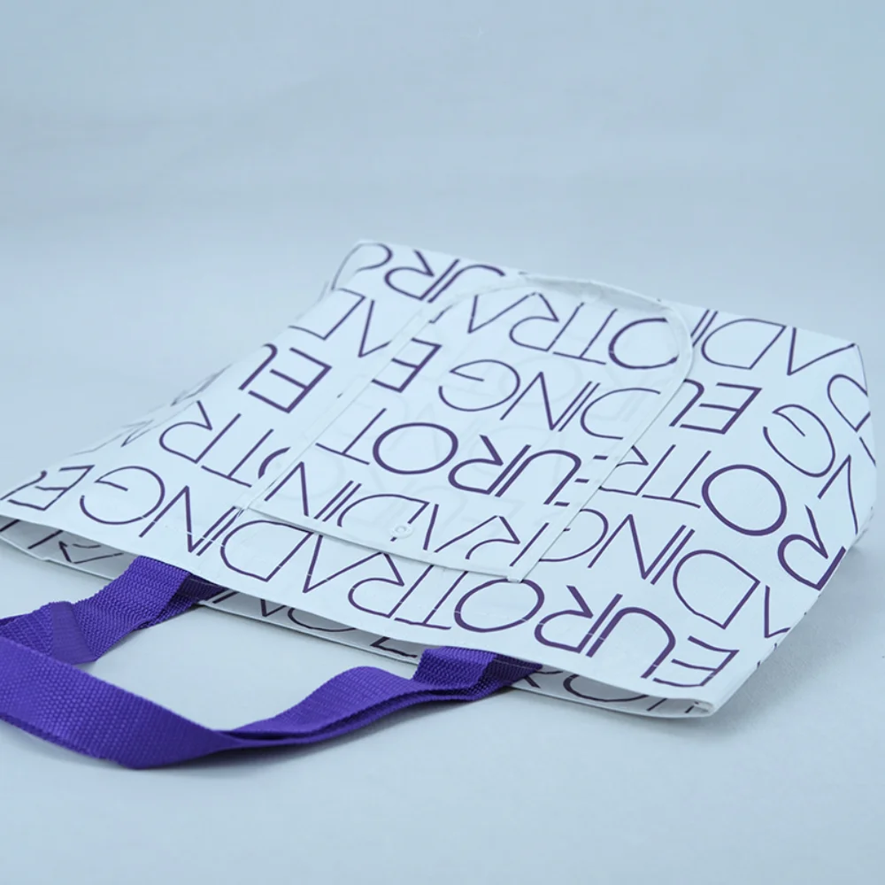 Fashion Foldable Recycled PET Non woven bags for promotion - PTG-2248 - Detail