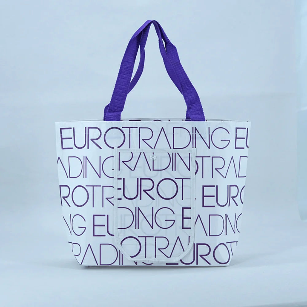Fashion Foldable Recycled PET Non woven bags for promotion - PTG-2248