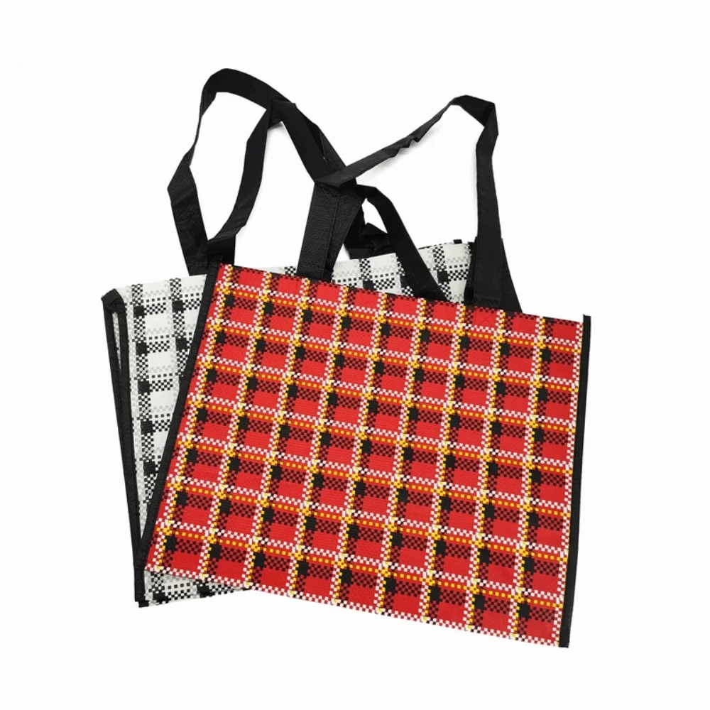 Custom full color printing polypropylene pp woven grocery bag wholesale - PW23R004 - Detail
