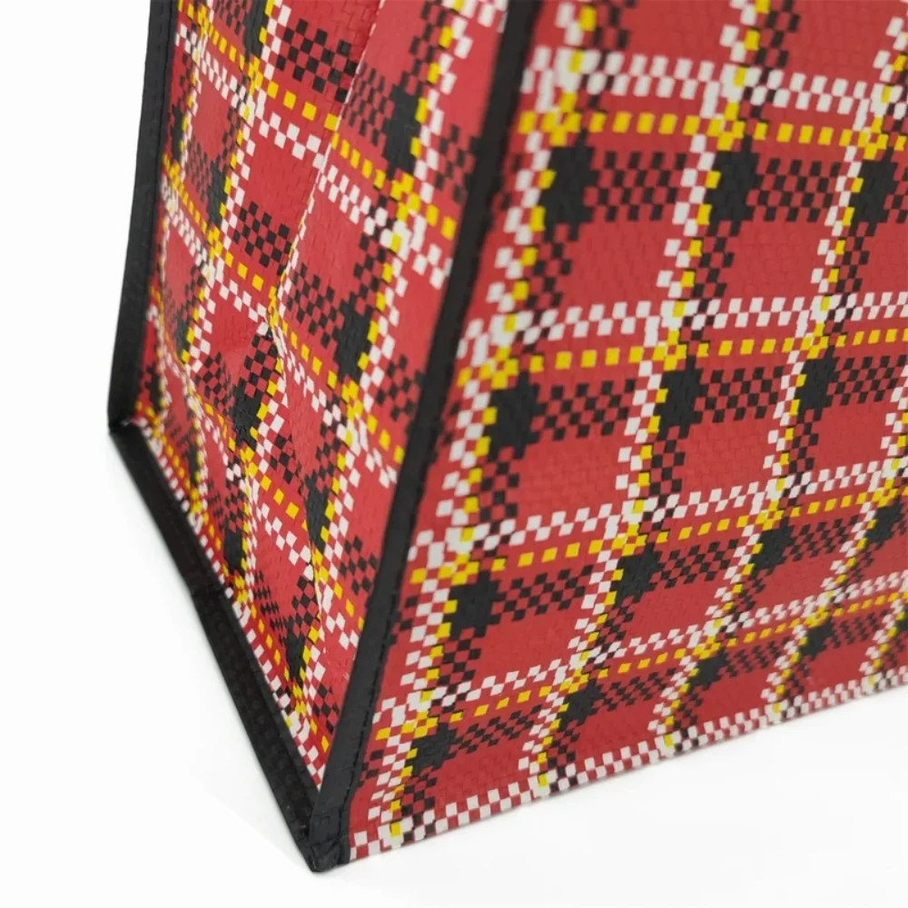 Custom full color printing polypropylene pp woven grocery bag wholesale - PW23R004 - Detail