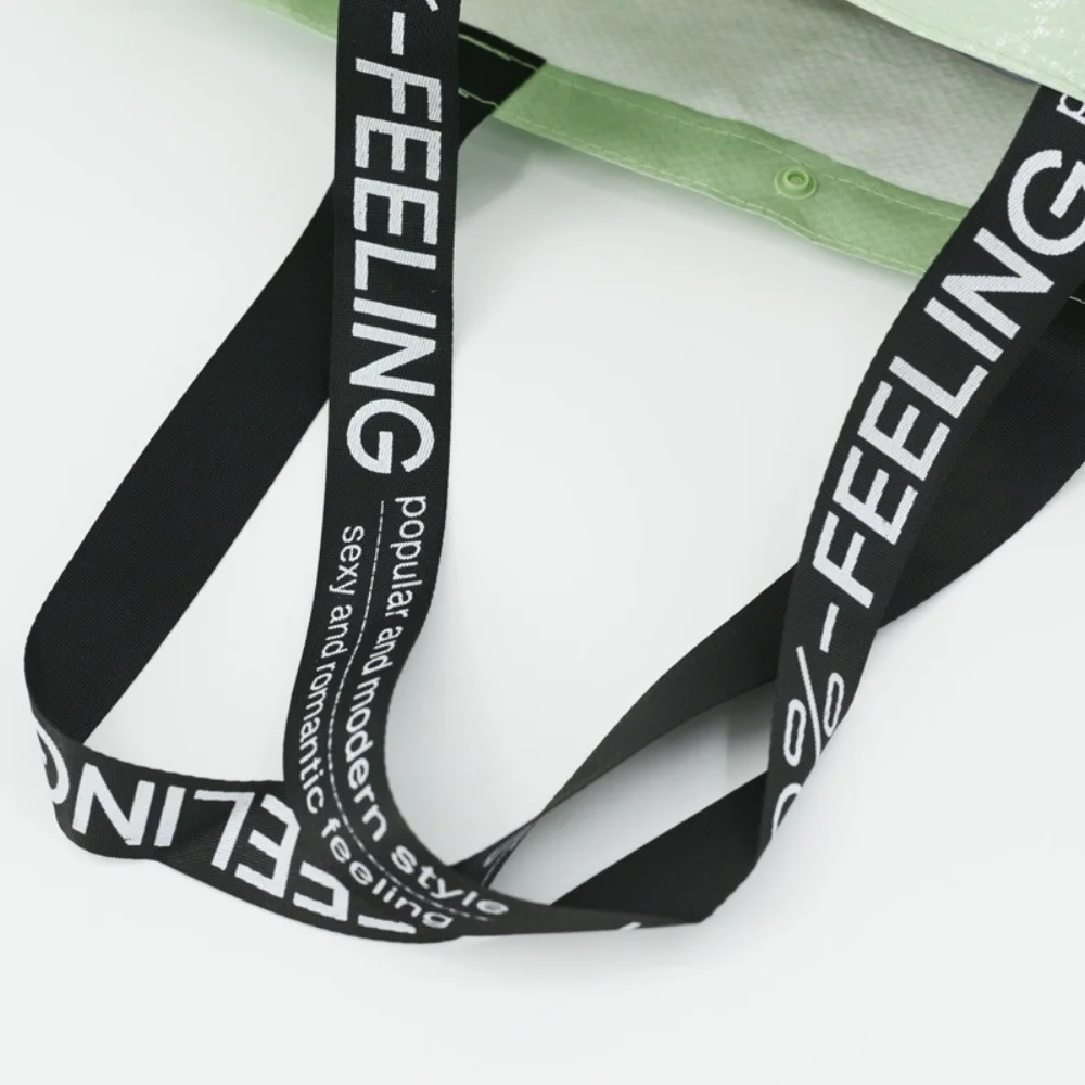 Customized reusable tote shopping bag recycled eco non woven bag with logo - PW23R009 - Detail
