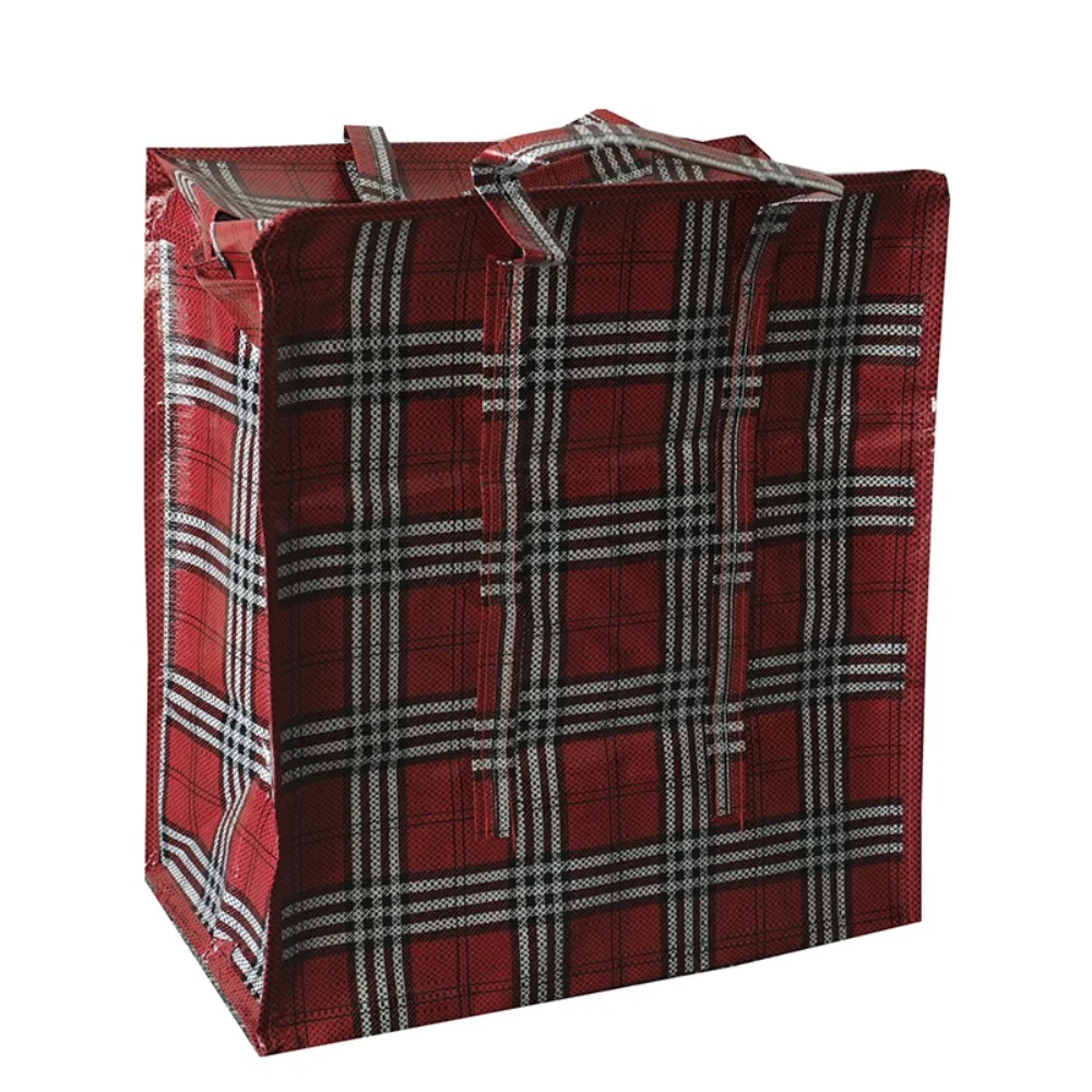 super Large Capacity Jumbo Storage Laundry Reusable Recycle PP Woven sack Bag 50kg with Zipper - RG221125 - Detail