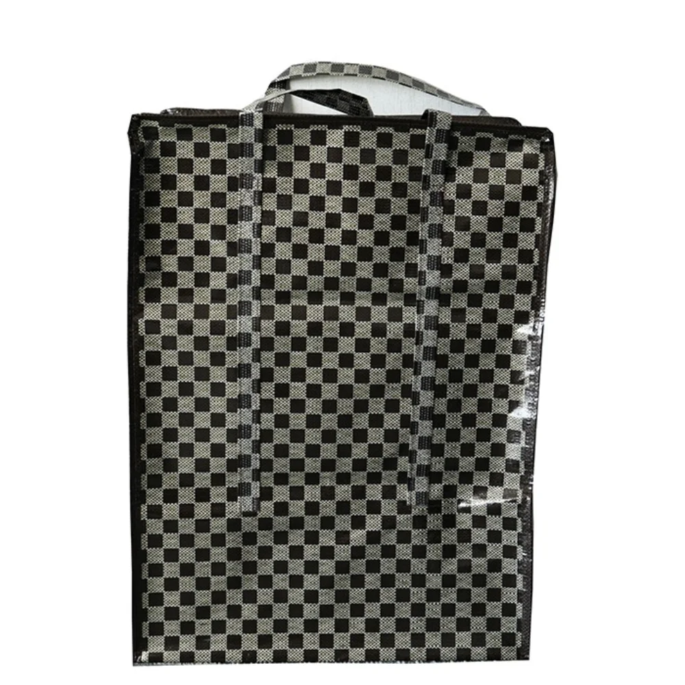 super Large Capacity Jumbo Storage Laundry Reusable Recycle PP Woven sack Bag 50kg with Zipper - RG221125 - Detail
