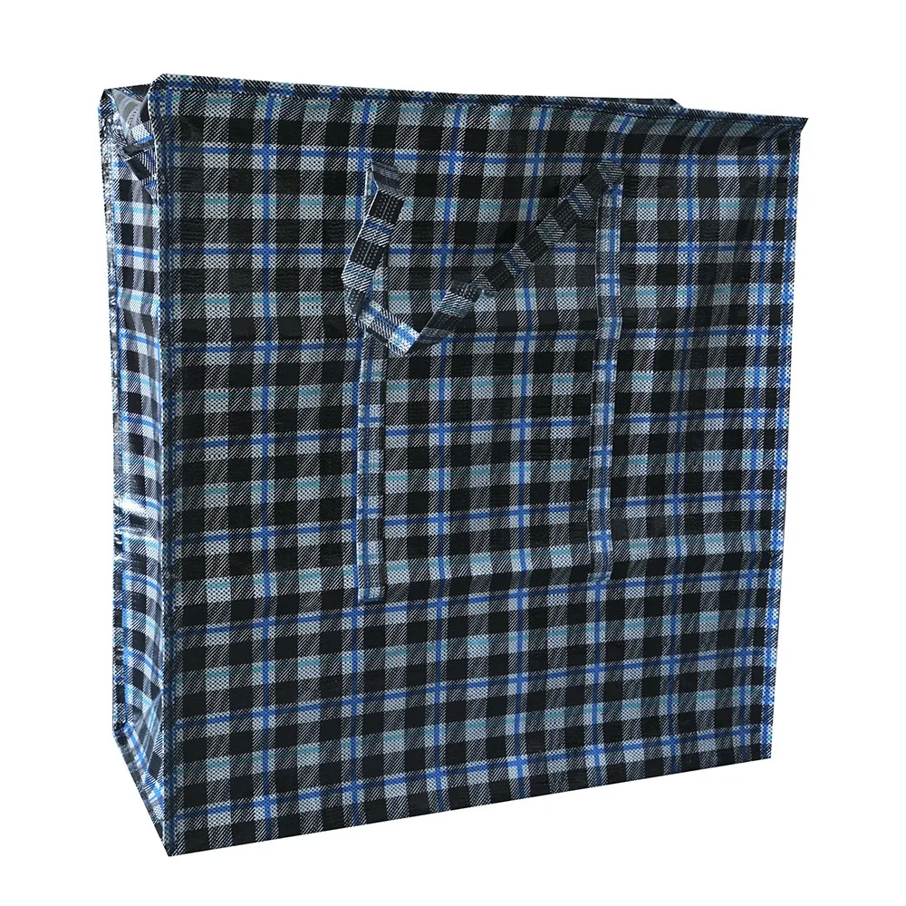 super Large Capacity Jumbo Storage Laundry Reusable Recycle PP Woven sack Bag 50kg with Zipper - RG221125