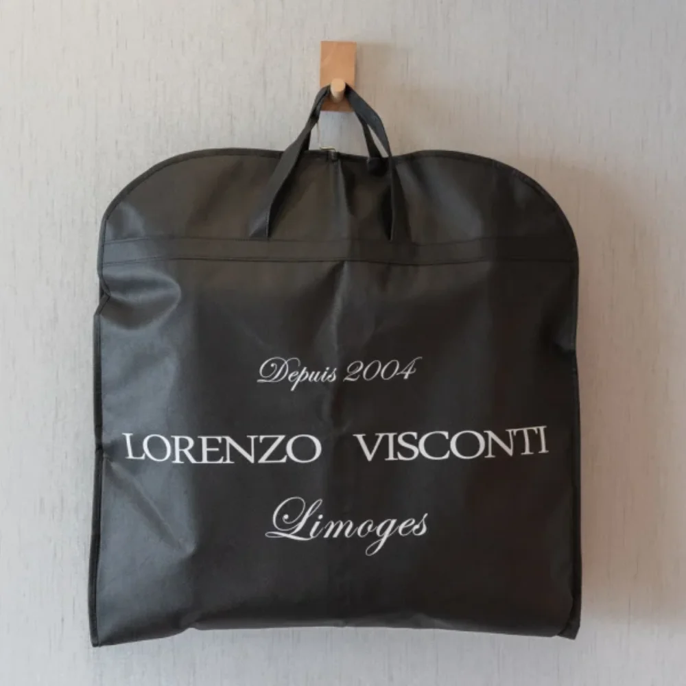 Custom printing dust suit bag for suit shop - SC23R001 - Detail