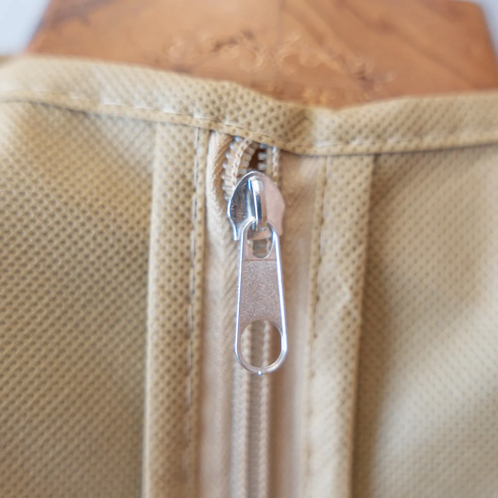 Custom logo dust suit cover garment bag for mens clothes - SC23R002 - Detail