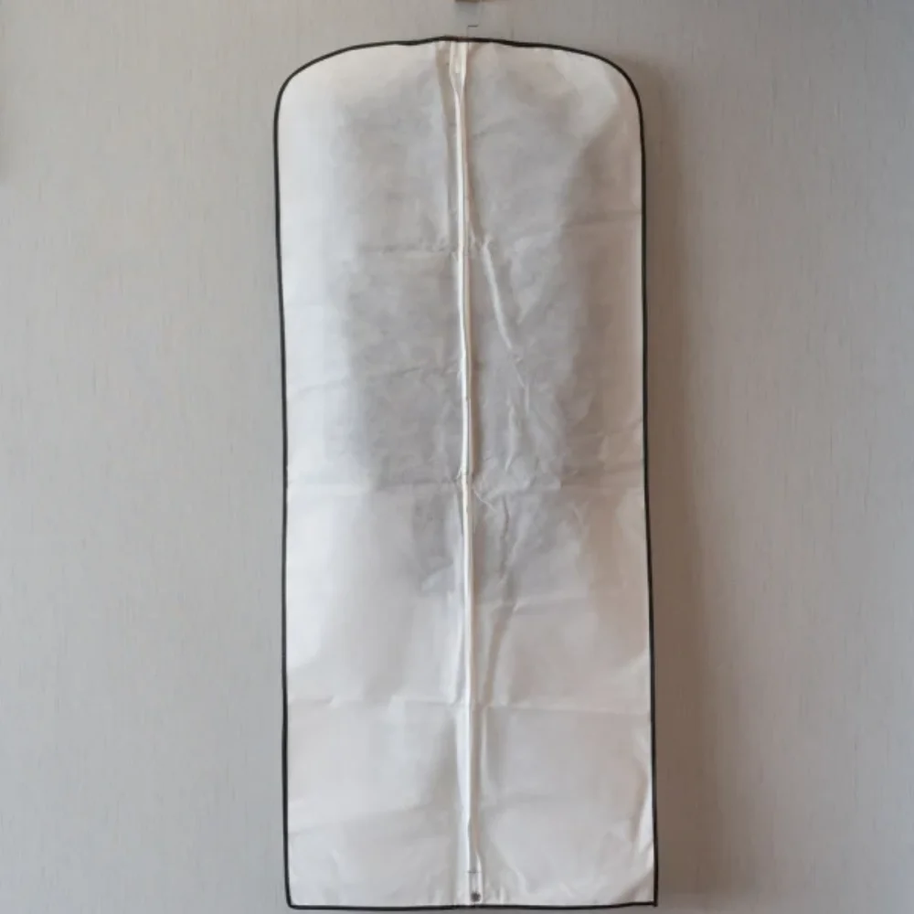 Custom logo foldable dust proof clothing cover suit storage bag for dress - SC23R004 - Detail