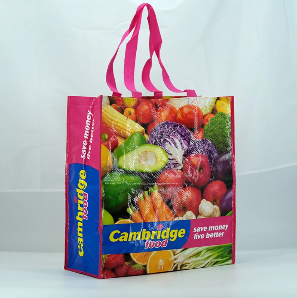 Non Zip Fruit & Veg PP Woven Tote Bag - SP23A003