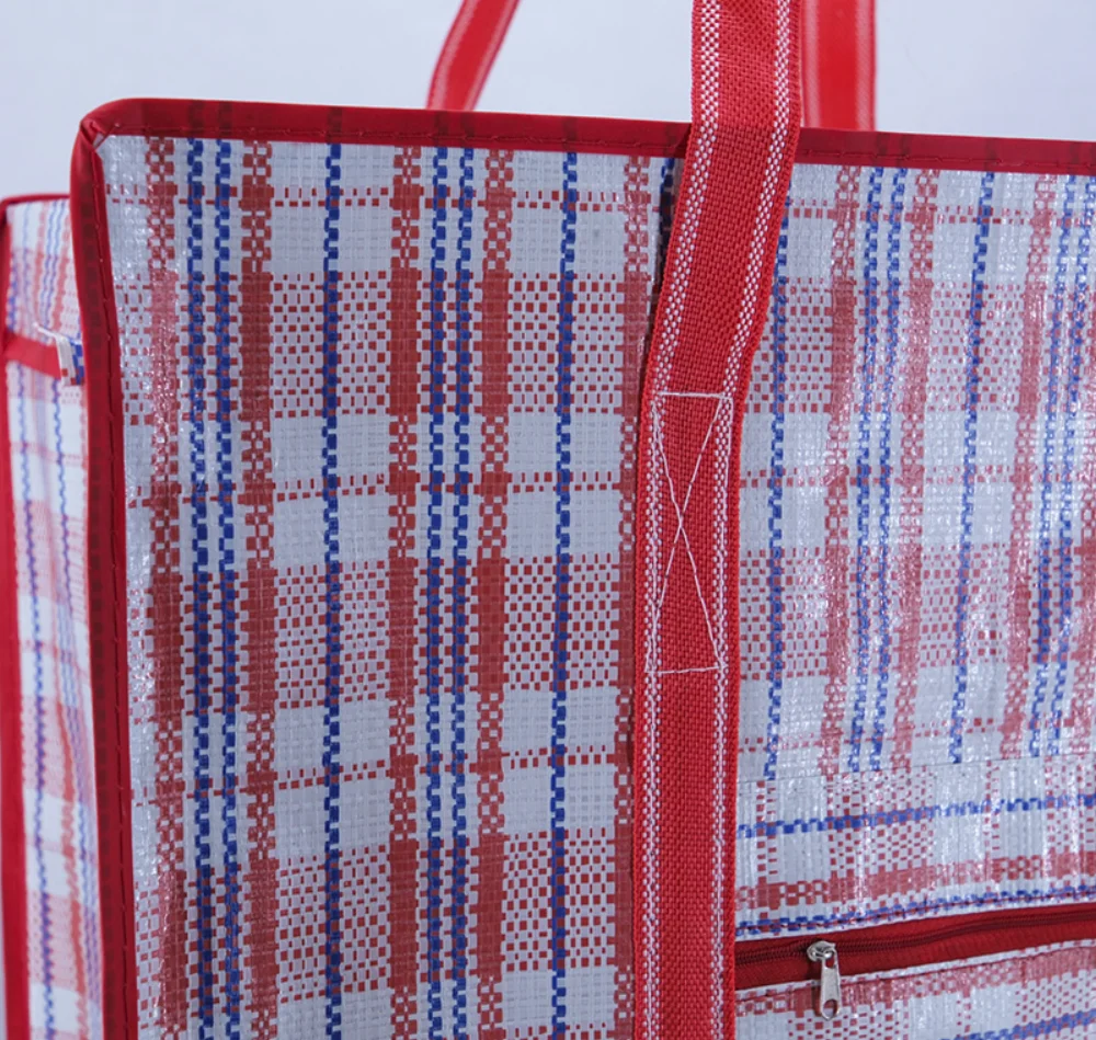 PVC check bag with nylon stripe handle - SP23A005 - Detail