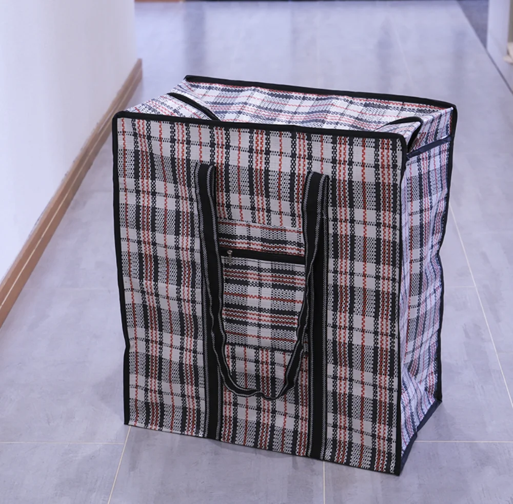 PVC check bag with nylon stripe handle - SP23A005 - Detail