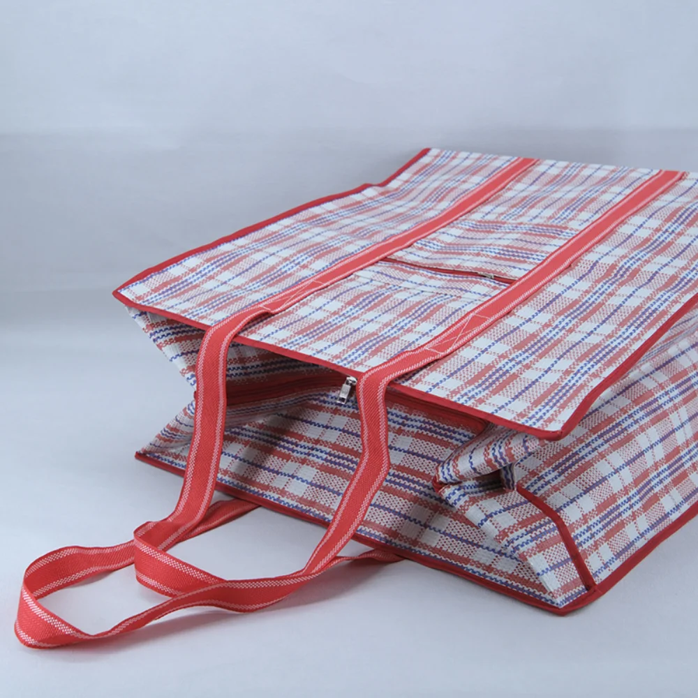 PVC check bag with nylon stripe handle - SP23A005 - Detail