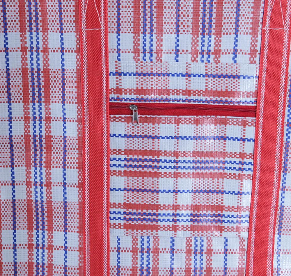 PVC check bag with nylon stripe handle - SP23A005 - Detail