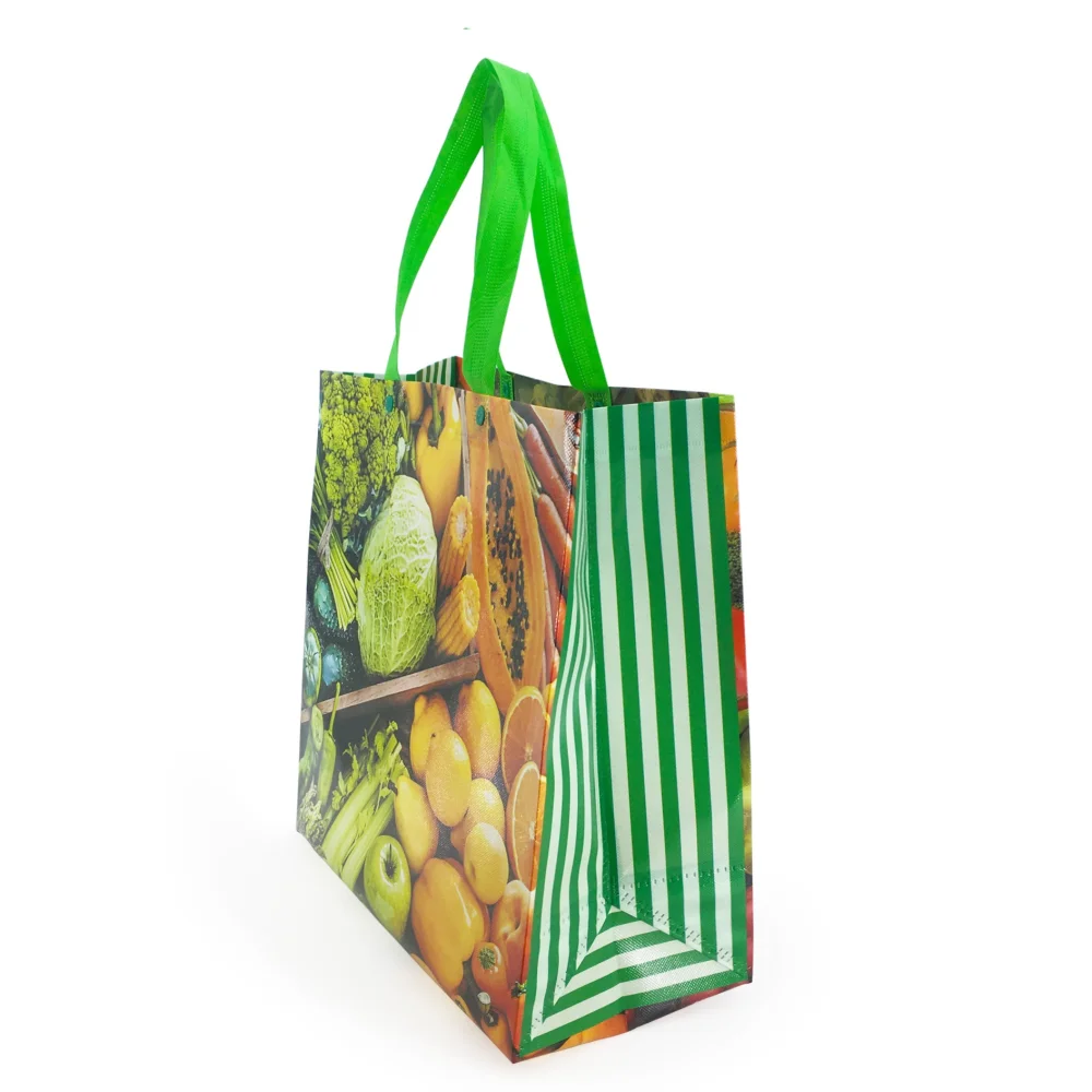 Wholesale Cheap Price custom logo promotional colorful pp non woven grocery bag for shopping - SP23A009 - Detail