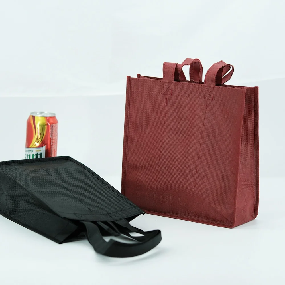 Bugundy color wine bag wine Non woven bags for 2 / 3 / 4 /6 bottle wine - WB-1902